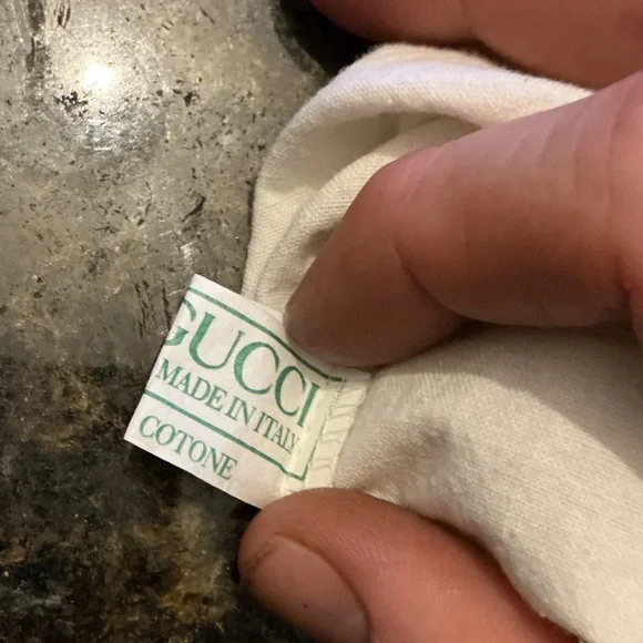 Gucci Beige Logo Dust Bag - Picture 2 of 2